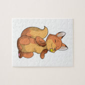 Fox met Lollipop Legpuzzel (Horizontaal)