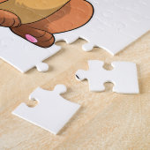 Fox met Lollipop Legpuzzel (Zijkant)