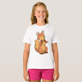 Fox met Lollipop T-shirt (Voorkant volledig)