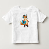 Fox met Nightcap Kinder Shirts (Voorkant)