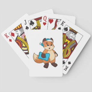 Fox met Nightcap Pokerkaarten