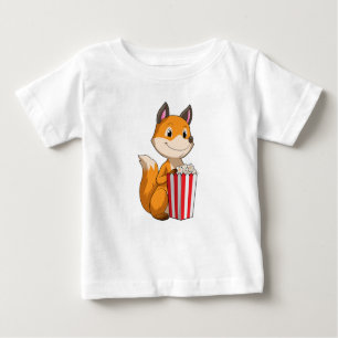 Fox met Popcorn