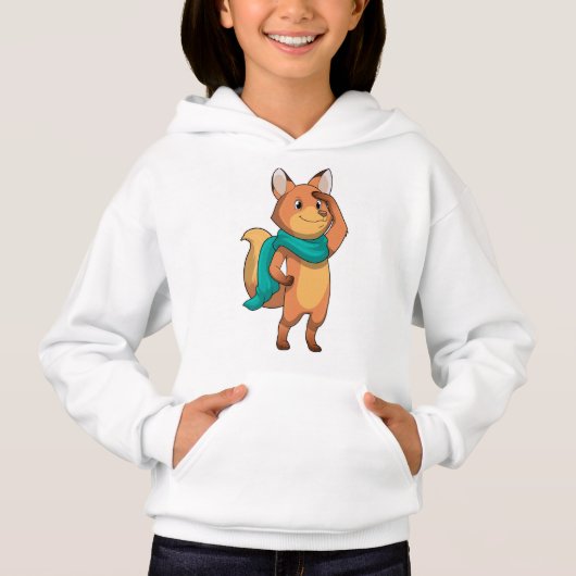 Fox met Scarf (Voorkant)