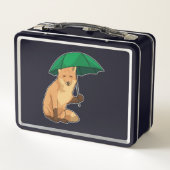 Fox met Umbrella (Achterkant)