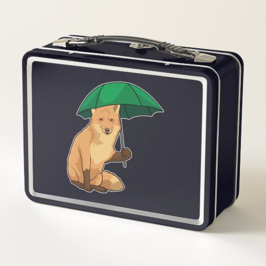 Fox met Umbrella (Achterkant)