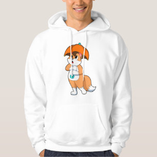 Fox met Umbrella Hoodie