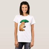 Fox met Umbrella T-shirt (Voorkant volledig)