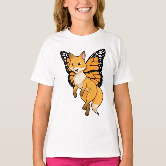 Fox met Wing T-shirt (Voorkant)