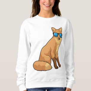 Fox met zonnebril trui