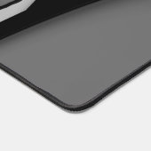 Fox Modern Art Design in Zilver Bureaumat (Hoek)