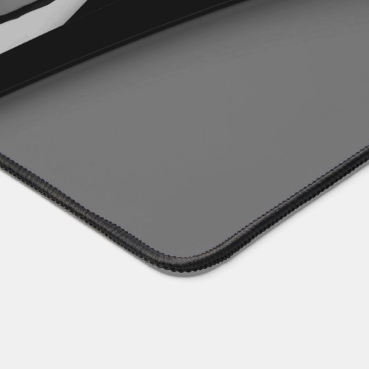 Fox Modern Art Design in Zilver Bureaumat (Hoek)