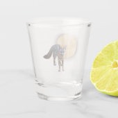 Fox Moon Shot Glass Glas (Achterkant)