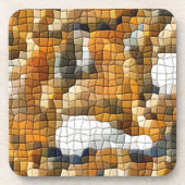 FOX MOSAIC BIER ONDERZETTER (Voorkant)