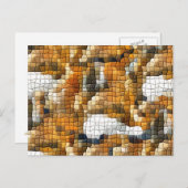 FOX MOSAIC BRIEFKAART (Voorkant / Achterkant)