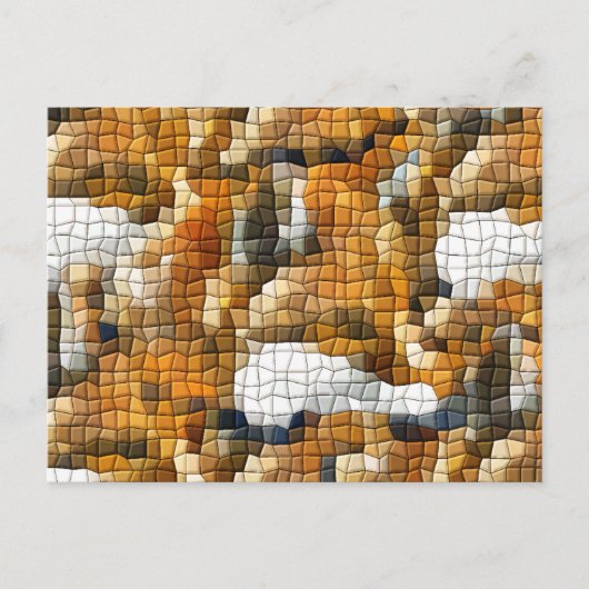FOX MOSAIC BRIEFKAART (Voorkant)