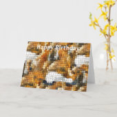 FOX MOSAIC KAART (Gele Bloem)