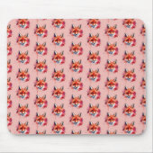 Fox Mouse Pad Muismat (Voorkant)