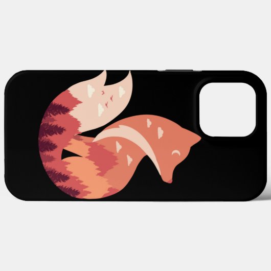 Fox-natuur Case-Mate iPhone Case (Achterkant (horizontaal))