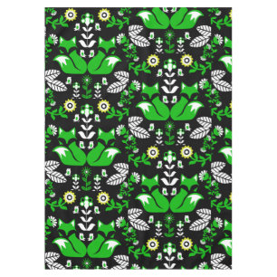 Fox Nordic Scandinavian Folk Art nappe