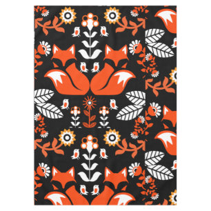 Fox Nordic Scandinavian Folk Art nappe