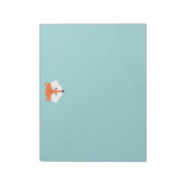 Fox Note Pad Notitieblok (Gedraaid)