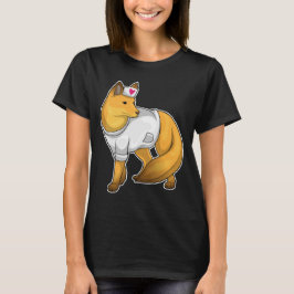 Fox Nurse Heart T-shirt