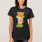 Fox Nurse Notitieblok T-shirt (Voorkant)