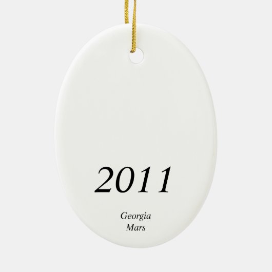 Fox Ornament (Achterkant)