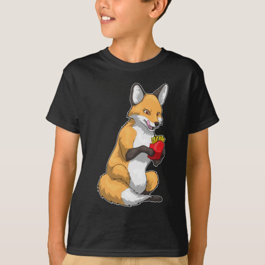 Fox patat t-shirt (Voorkant)