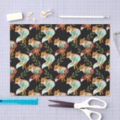 Fox Patroonpapier Tissuepapier (Craft)