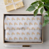 Fox Pattern Wrapping Paper Tissue Tissuepapier (Geschenk)