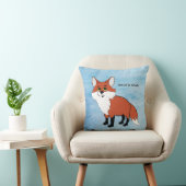 Fox Personalized Pillow Kussen (Stoel)