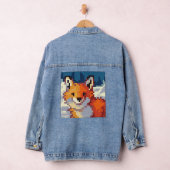 Fox pixelart denim jacket (Hangar)