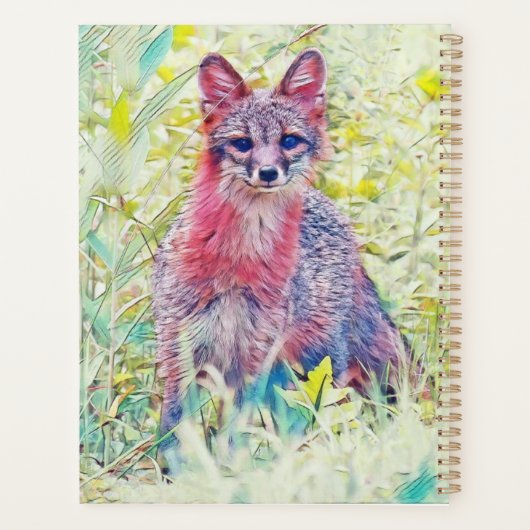 Fox Planner (Achterkant)