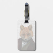 Fox Portrait 2 Bagagelabel (Achterkant verticaal)