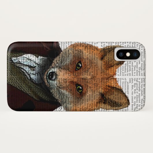 Fox Portrait 2 Case-Mate iPhone Case (Achterkant (horizontaal))