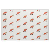 Fox Print Fabric Stof (Fat Quarter)