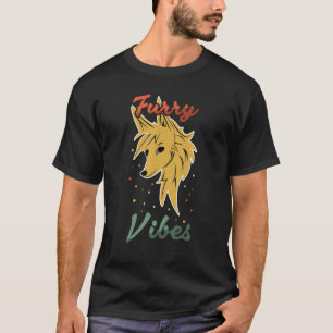 Fox Proud Furry Tail Ear Furry Vibes Furry Person T-shirt