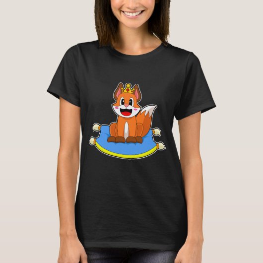 Fox Queen Crown T-shirt (Voorkant)