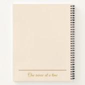 Fox Reading Journal critique livre personnalisé (Dos)