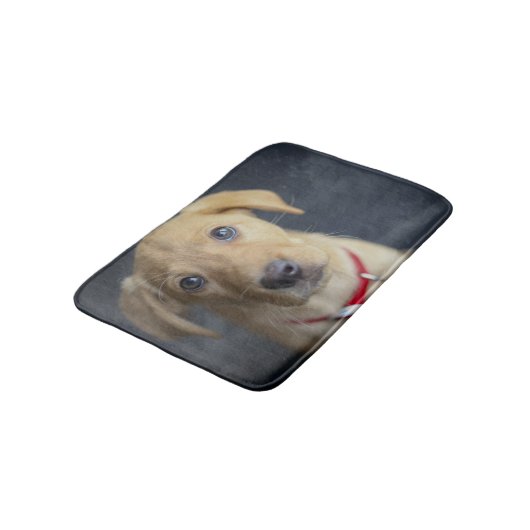 Fox Red Labrador Puppy Badmat (Gekanteld)