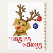 Fox Red Labrador Retriever Kerstplanner Planner (Achterkant)