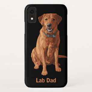 Fox Red Yellow Labrador Retriever Dog iPhone XR Hoesje