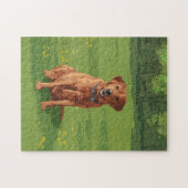 Fox Red Yellow Labrador Retriever Dog Legpuzzel (Horizontaal)