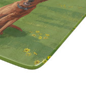 Fox Red Yellow Labrador Retriever Dog Snijplank (Hoek)