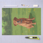 Fox Red Yellow Labrador Retriever Dog Tissuepapier (Craft)