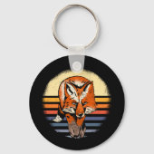 Fox Retro Sleutelhanger (Voorkant)