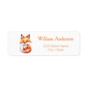 Fox Return Address Labels