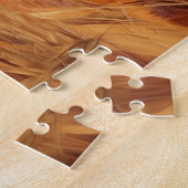 Fox rode labrador retrievers legpuzzel (Zijkant)