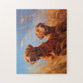 Fox rode labrador retrievers legpuzzel (Verticaal)